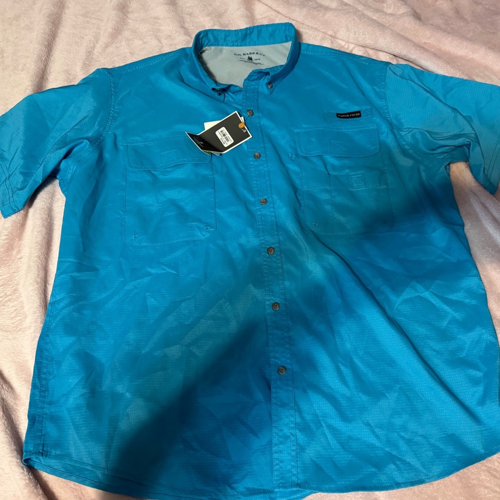 Men's GH Bass quick dry shirt size 2X